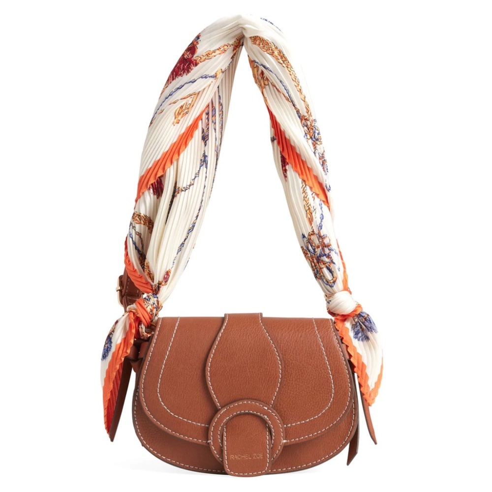 Rachel Zoe Edessi Vegan Leather Belt Bag + Crossbody | Camel Colored Travel Bag - Picture 3 of 7